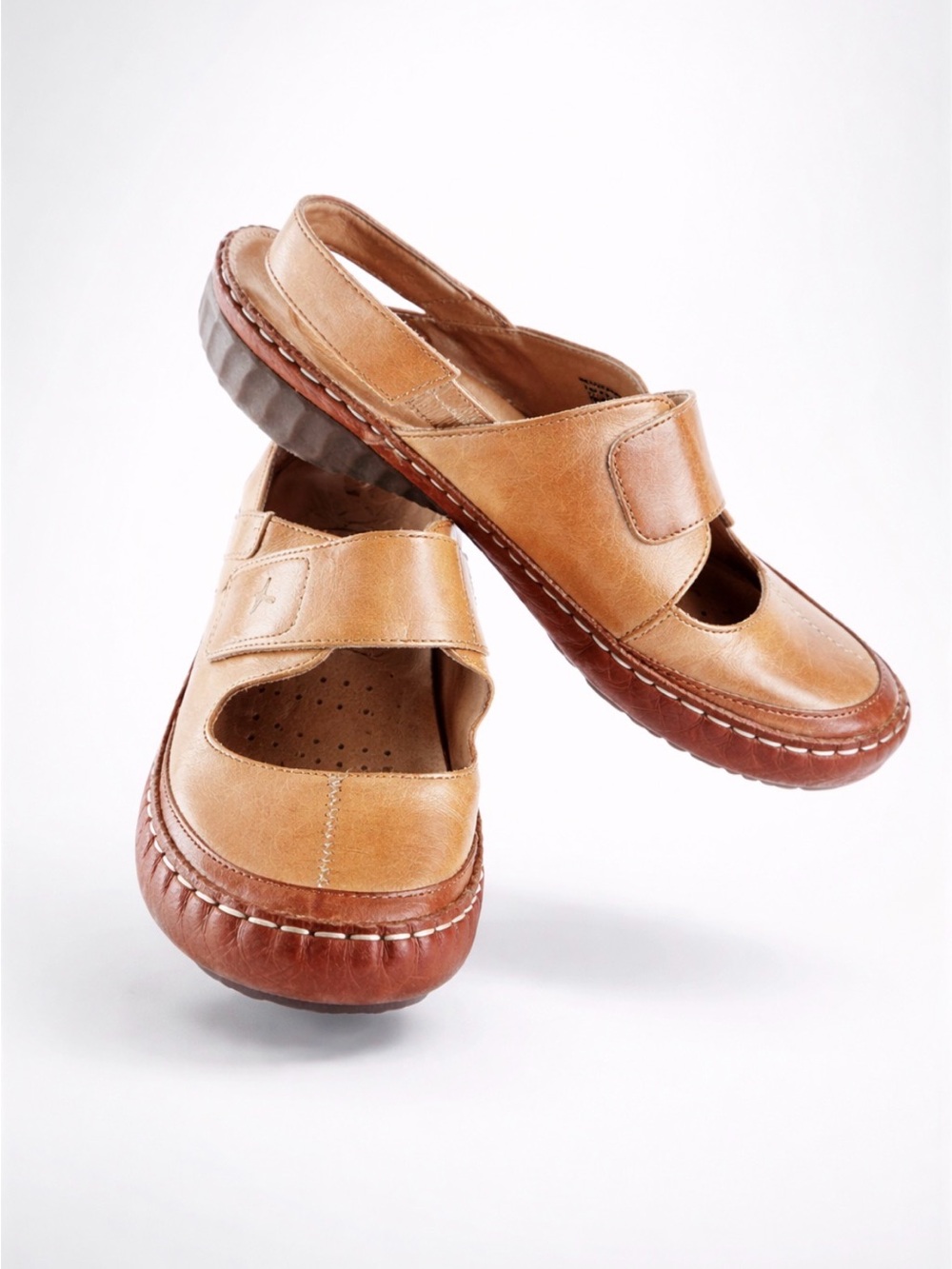 Pikolinos tan leather low dress summer Streetwear shoes